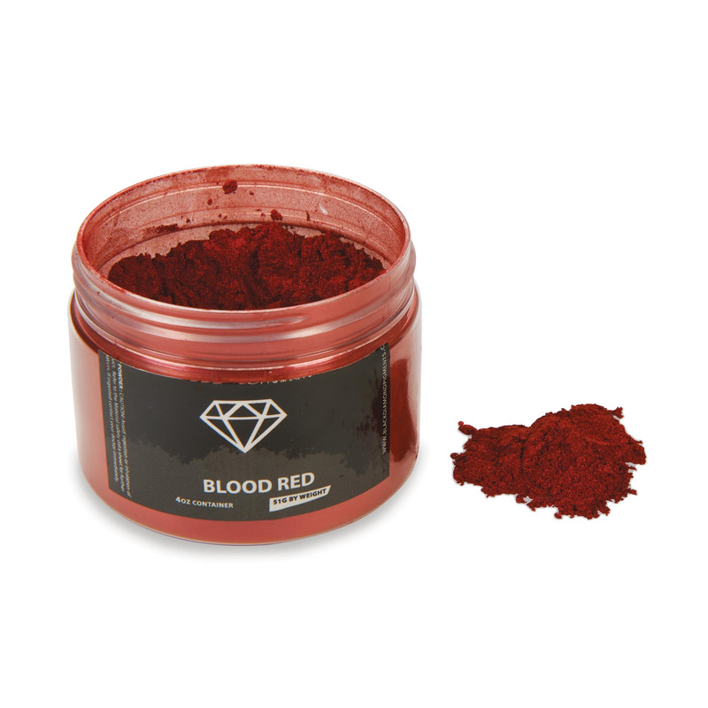Mica Powder - 51 Grams - Color:Blood Red